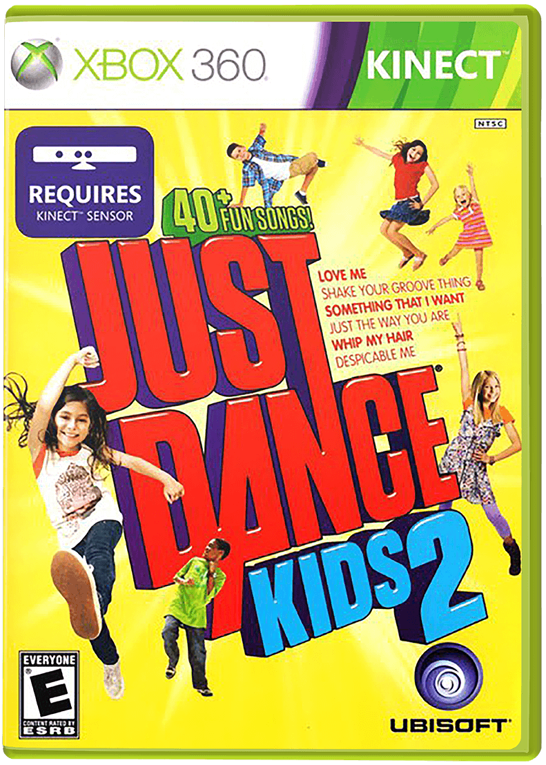 Just Dance Kids 2 box art for Xbox 360